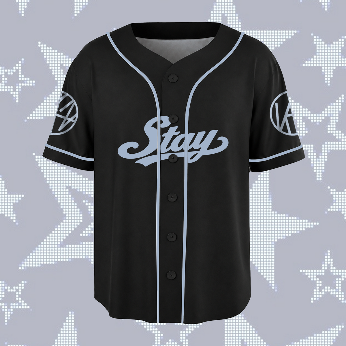 Stray Kids Baseballtrikot mit den Namen aller Mitglieder, K-Pop-Geschenk für STAY