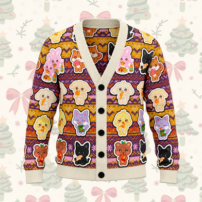 KATSEYE Dream Academy Freizeit-Cardigan als Geschenk für Fans