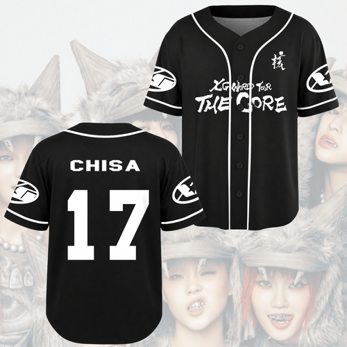 XG Xgene The Core 2026 Tour Baseball-Trikot Geschenk für Fans