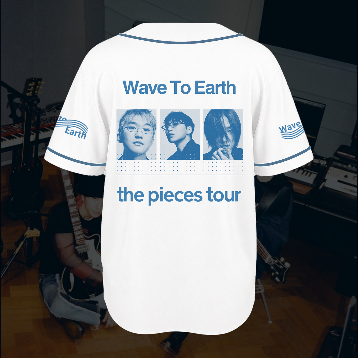 The Pieces Tour Baseballtrikot Wave To Earth Urban Streetwear Merch Geschenk für Fans