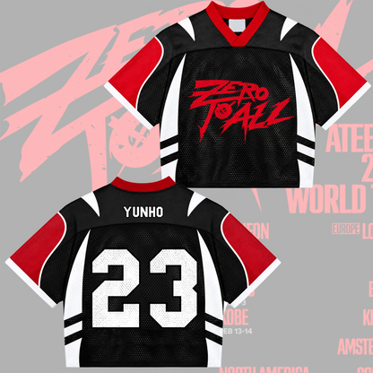 ATEEZ Golden Hour Part 5 Mixed Mesh Jersey Fan Edition (Bad)