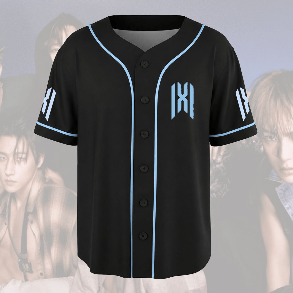 Monsta X  World Tour Nexus Baseball Jersey Gift For Fans