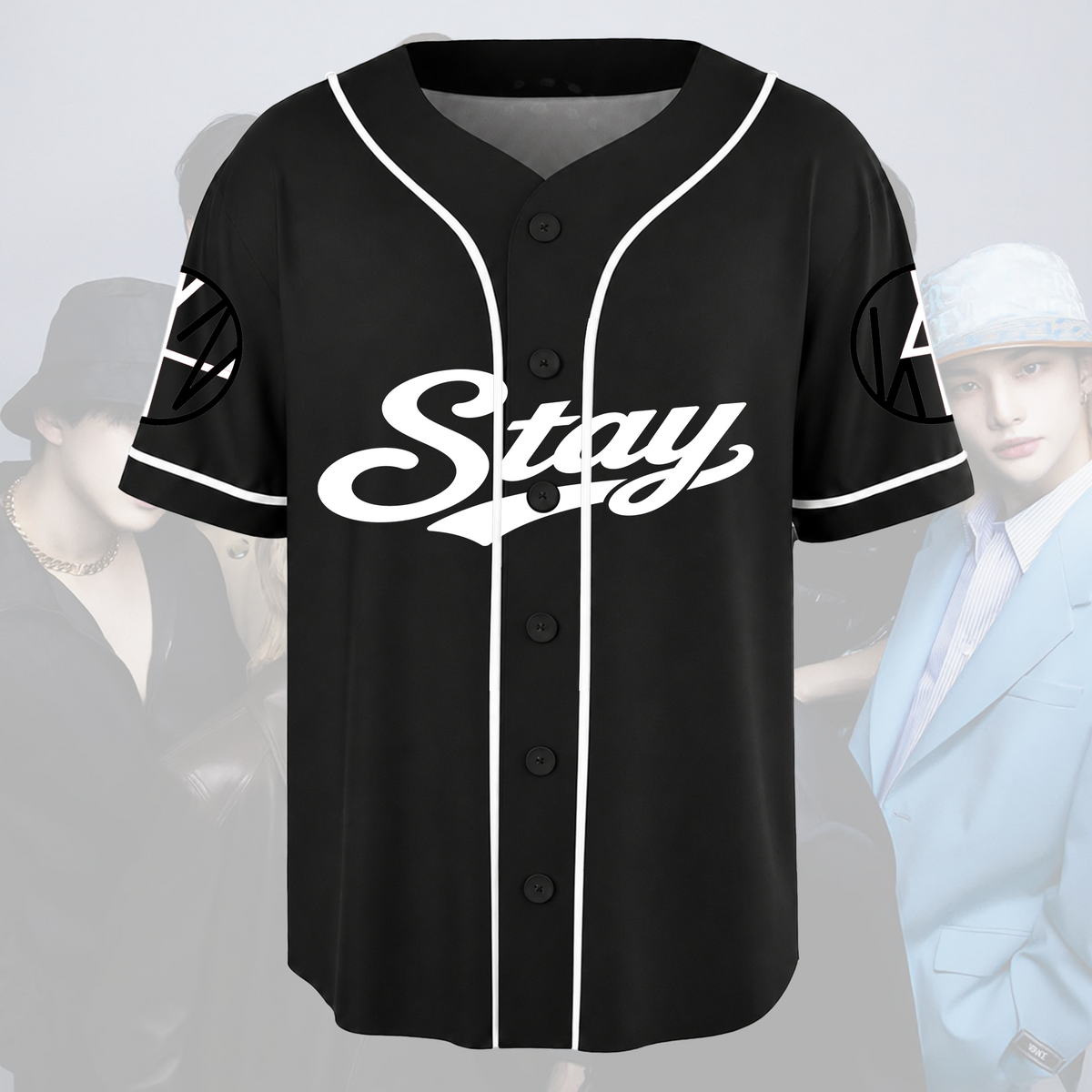 Yellow Heritage Straycity Stray Kids Konzert Baseballtrikot Fan-Edition