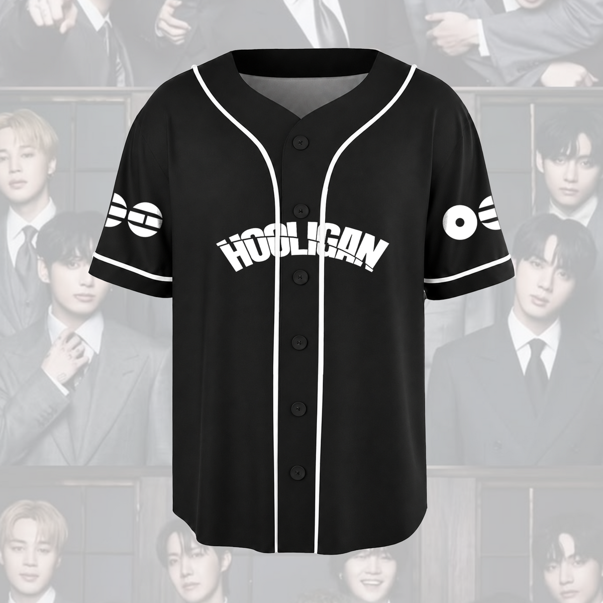BTS Arirang Welttournee zertifizierte verrückte Baseball-Trikot lustige Hip-Hop-Kleidung Fan-Geschenke