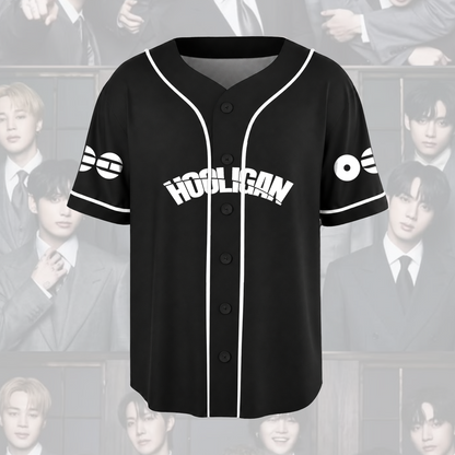 BTS Arirang Welttournee zertifizierte verrückte Baseball-Trikot lustige Hip-Hop-Kleidung Fan-Geschenke