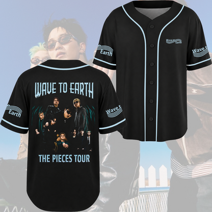 The Pieces Tour 2026 Baseballtrikot Wave to Earth Casual Streetwear Fanartikel