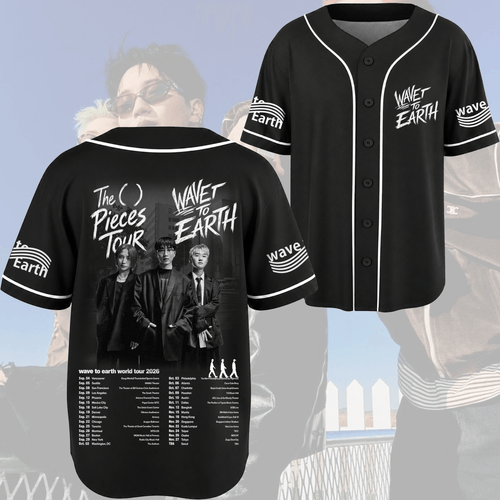 Wave To Earth The Pieces Tour Baseballtrikot Fan-Edition