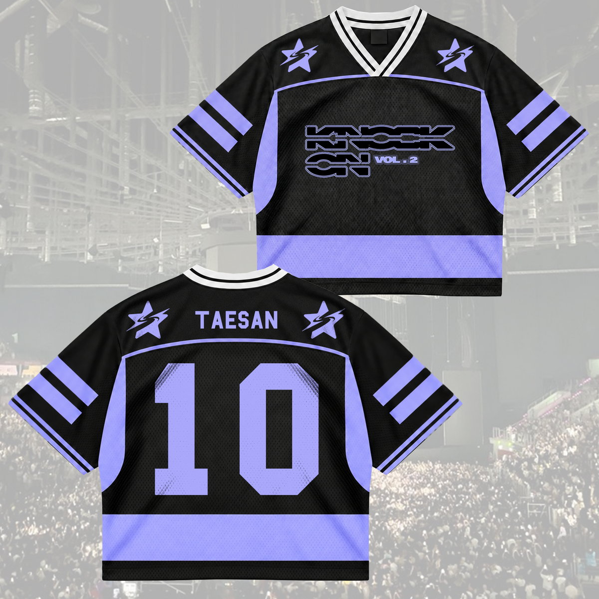 Sporty Chic Boynextdoor Knock On World Tour Album Mix Mesh Jersey Fan Edition