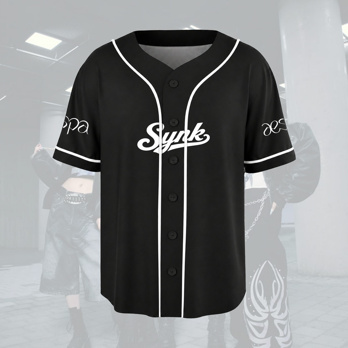 Hübsches Aespa Synk Tour 2026 Uniform Baseballtrikot Geschenk für Mys