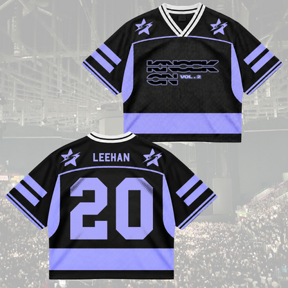 Sporty Chic Boynextdoor Knock On World Tour Album Mix Mesh Jersey Fan Edition