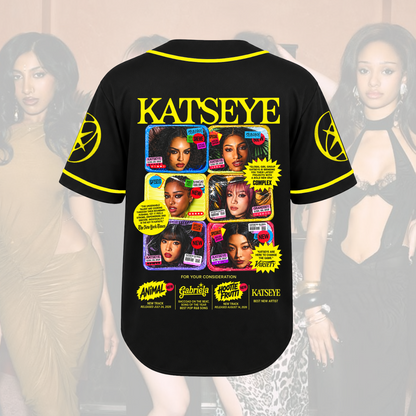Savage The Wildworld Tour Katseye Retro-Baseballtrikot Fan-Merchandise