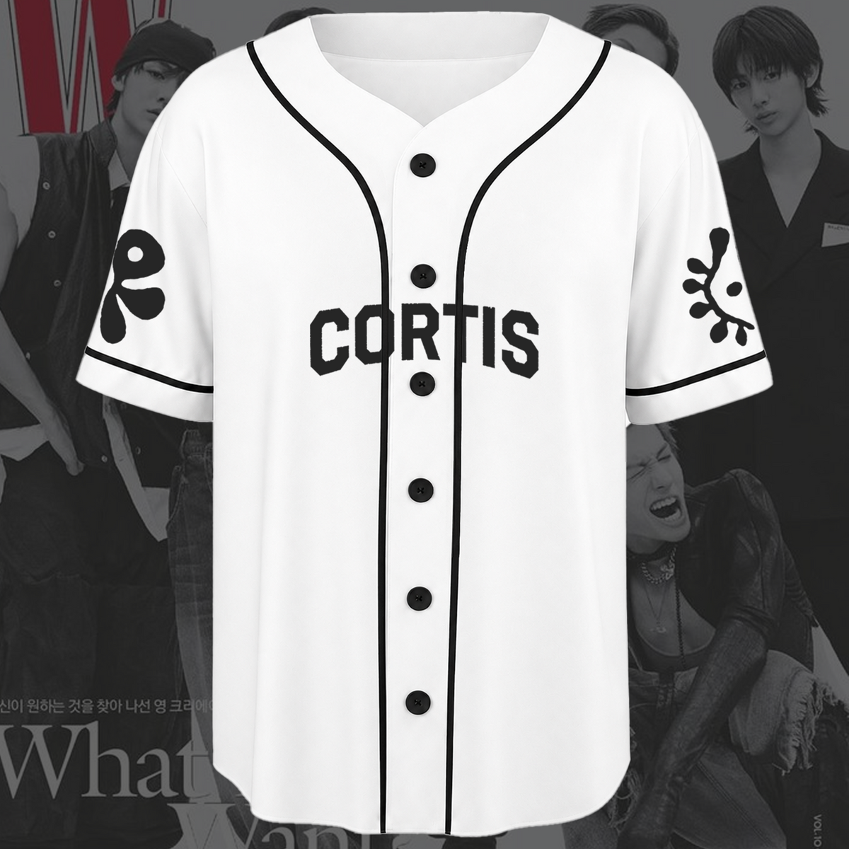Unframed Odyssey Cortis „Put Your Phone Down“-Tour Baseballtrikot Geschenk für Fans