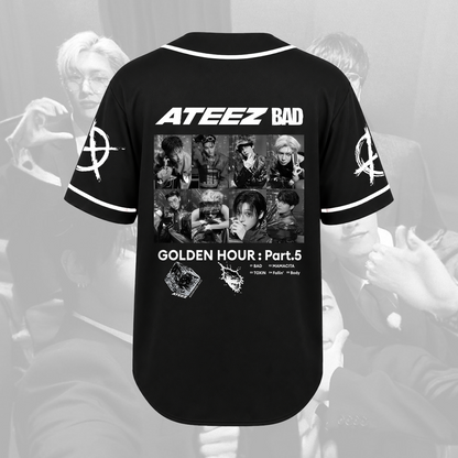 ATEEZ GOLDEN HOUR Part 5 Tracklist Unisex Baseballtrikot Fan-Edition