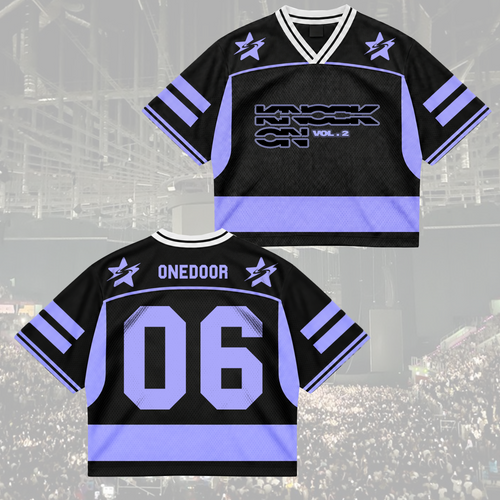 Sporty Chic Boynextdoor Knock On World Tour Album Mix Mesh Jersey Fan Edition