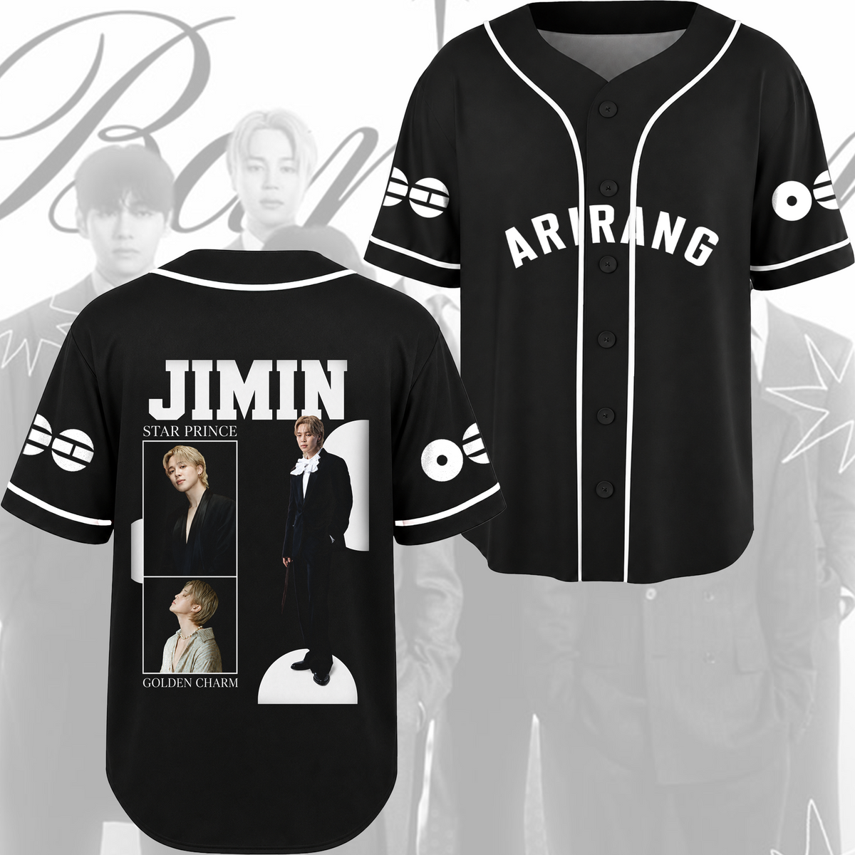 BTS Arirang Welttournee Bitte beachte mich Baseball-Trikot Geschenk für Fans