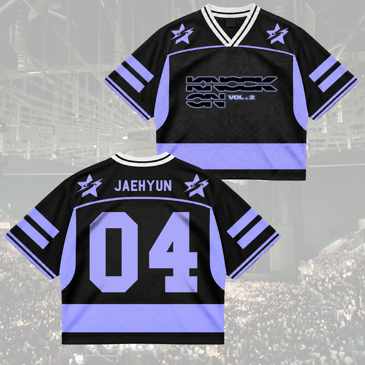 Sporty Chic Boynextdoor Knock On World Tour Album Mix Mesh Jersey Fan Edition