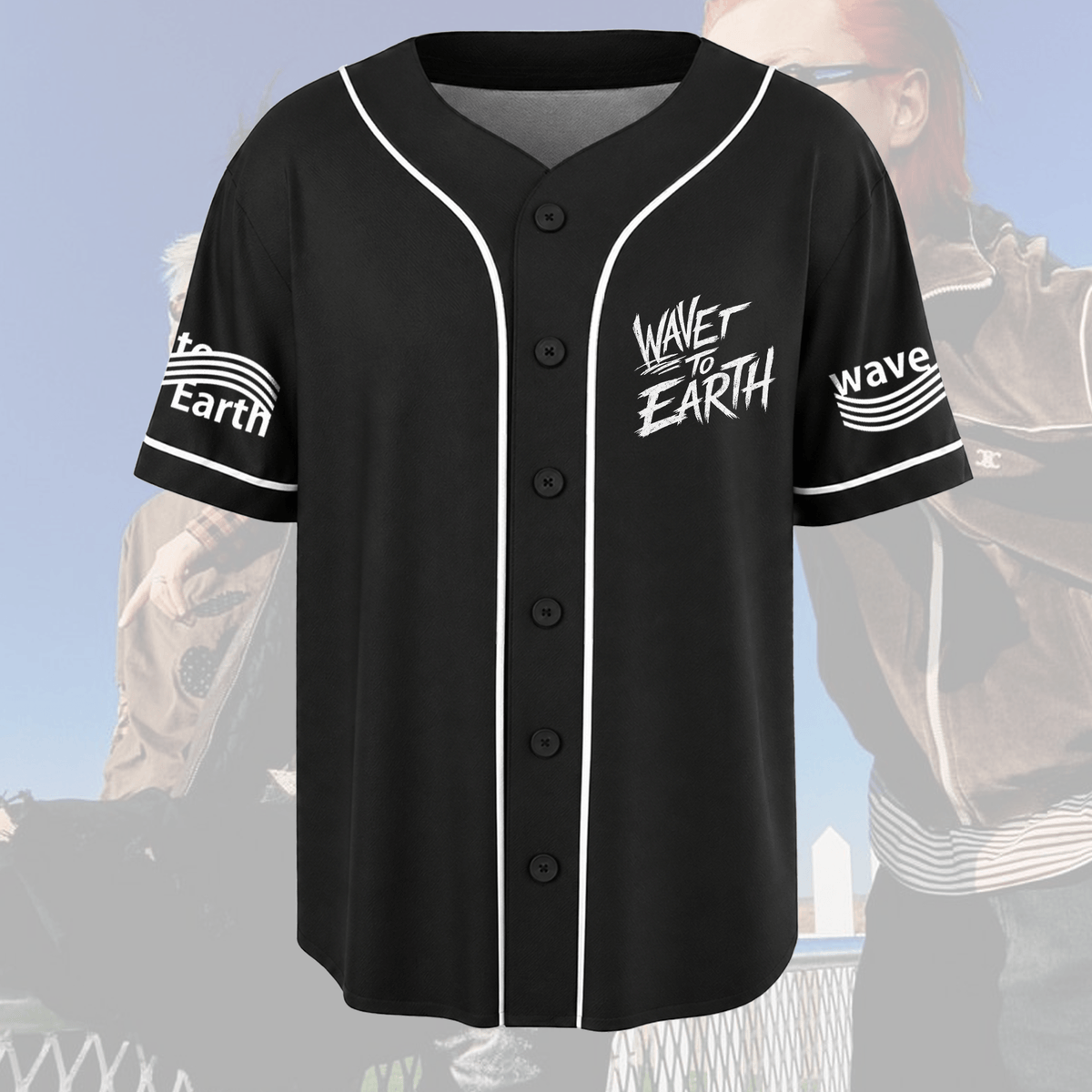 Wave To Earth The Pieces Tour Baseballtrikot Fan-Edition