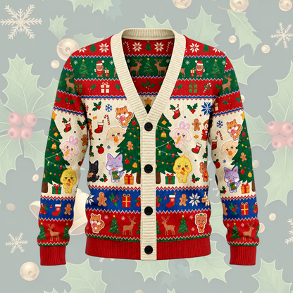 KATSEYE Dream Academy Freizeit-Cardigan als Geschenk für Fans