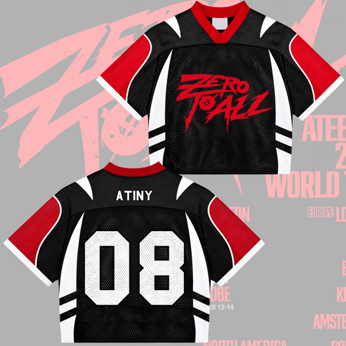 ATEEZ Golden Hour Part 5 Mixed Mesh Jersey Fan Edition (Bad)