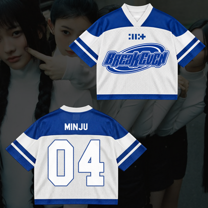 Breakeven Illit Album Comeback Mixed Mesh Jersey Geschenk für Gllit