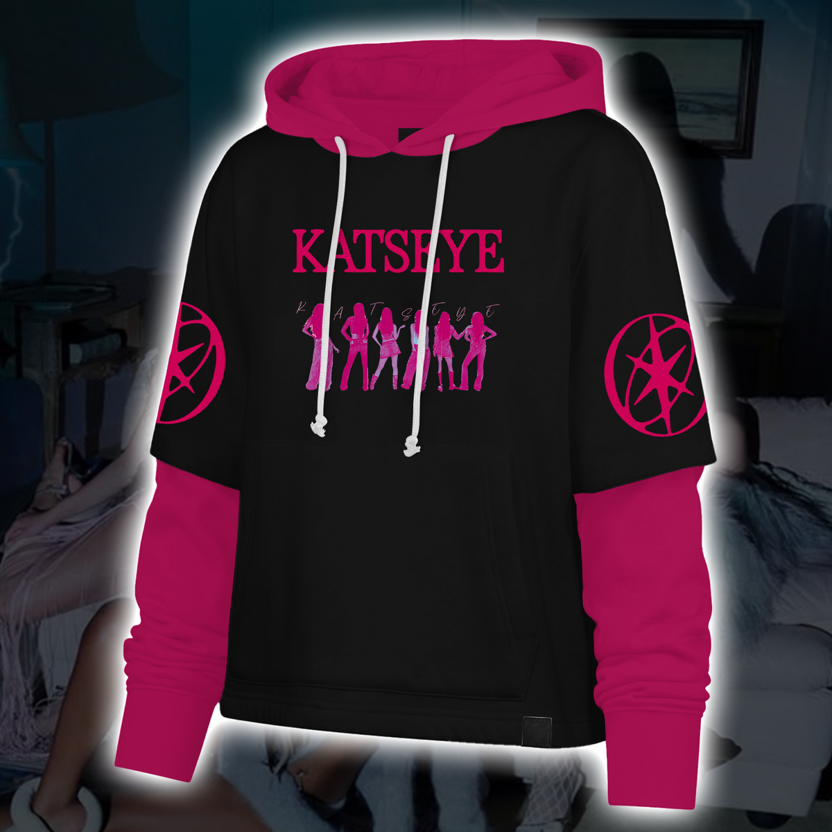 Großartiger KATSEYE WILD Album Hoodie K-Pop The Wildworld Tour Geschenk für Fans