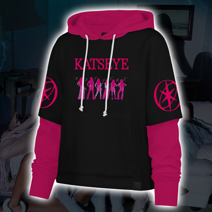 Großartiger KATSEYE WILD Album Hoodie K-Pop The Wildworld Tour Geschenk für Fans