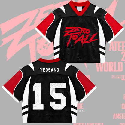 ATEEZ Golden Hour Part 5 Mixed Mesh Jersey Fan Edition (Bad)