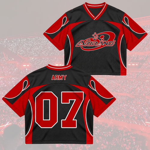 Rose of Sharon Bangtan Boys Arirang Welttournee BTS Mesh-Trikot-Mix Geschenk für Army