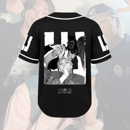 Retro BIGBANG Piano-Style Baseballtrikot, ein super cooles Geschenk für Fans