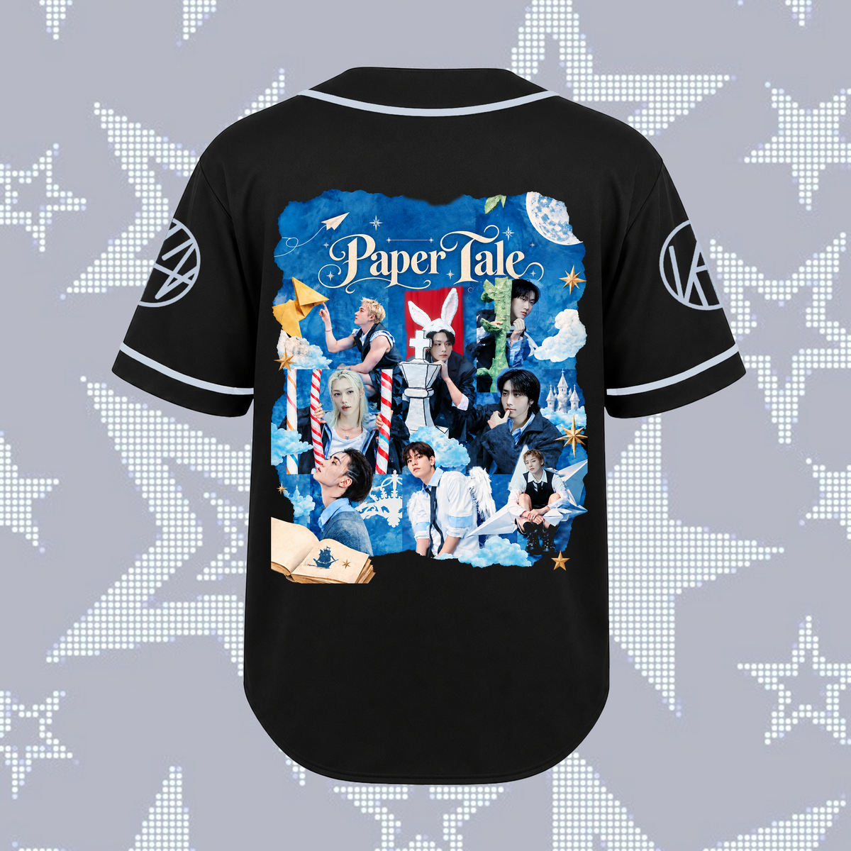 Stray Kids Baseballtrikot mit den Namen aller Mitglieder, K-Pop-Geschenk für STAY