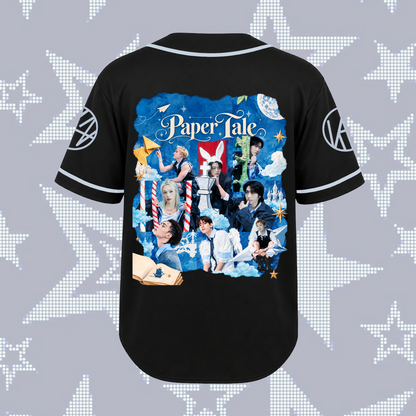 Stray Kids Baseballtrikot mit den Namen aller Mitglieder, K-Pop-Geschenk für STAY