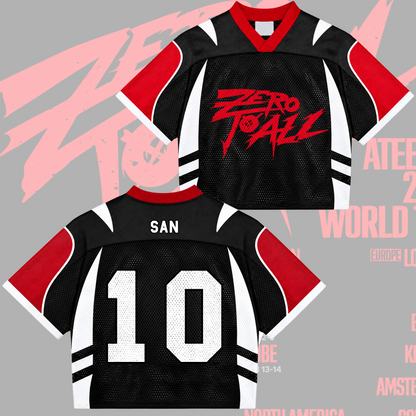 ATEEZ Golden Hour Part 5 Mixed Mesh Jersey Fan Edition (Bad)