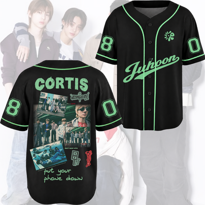 Energy Cortis Leg Dein Handy Weg Tour Baseball-Trikot