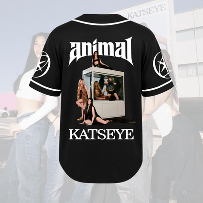 KATSEYE WILD Album Animal Konzert Baseballtrikot Geschenk für Fans