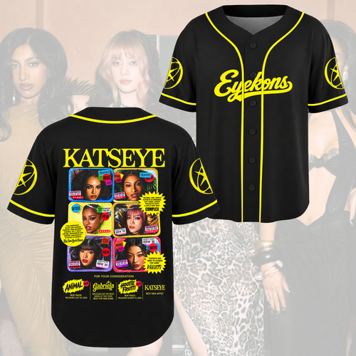 Savage The Wildworld Tour Katseye Retro-Baseballtrikot Fan-Merchandise