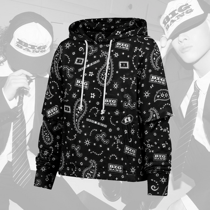Edgy BIGBANG Shortstop Hoodie XX Cosmos Tour Fanartikel