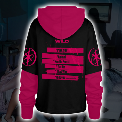 Großartiger KATSEYE WILD Album Hoodie K-Pop The Wildworld Tour Geschenk für Fans