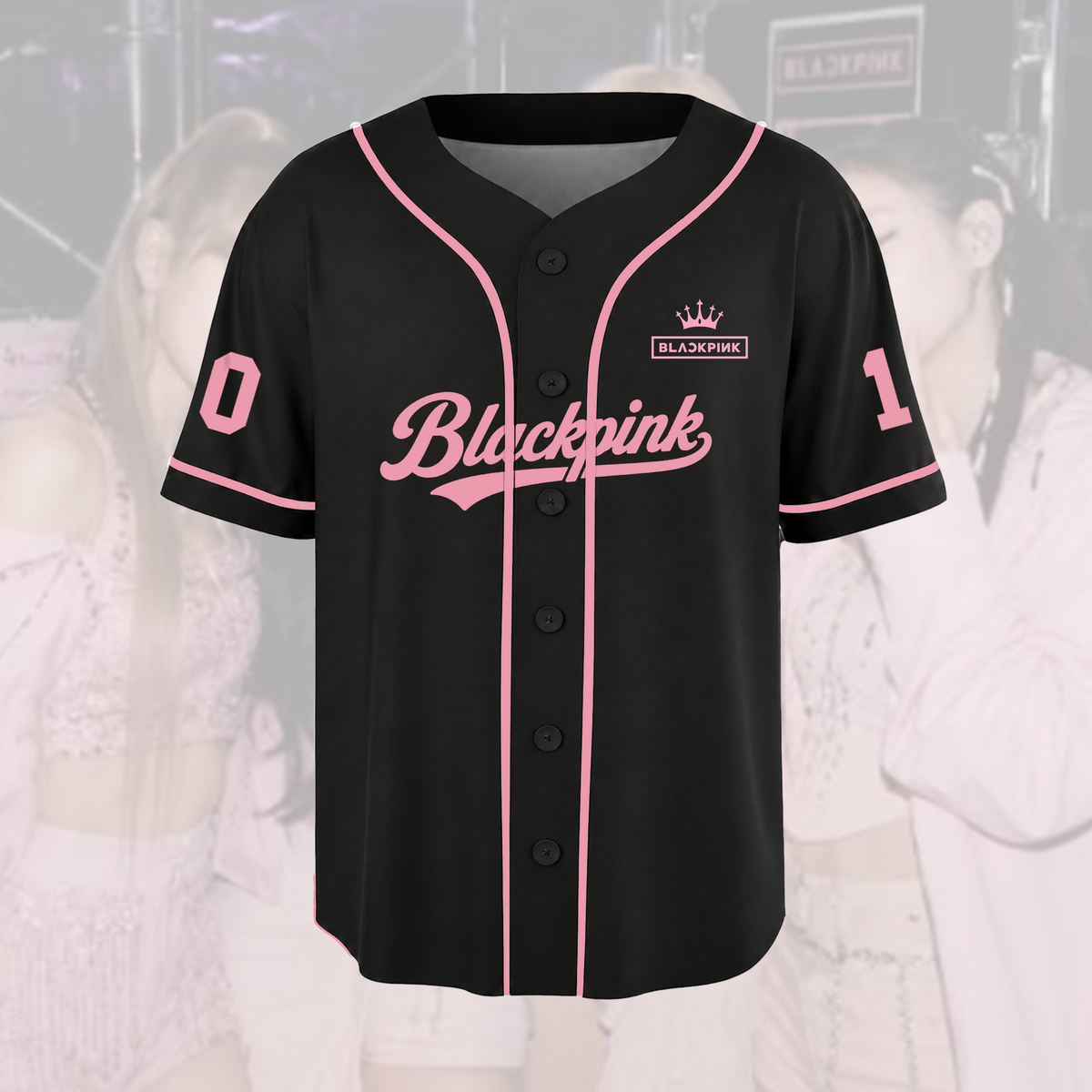 Blackpink 10. Jubiläum Baseball-Trikot Konzert-Outfit Geschenk für Fans