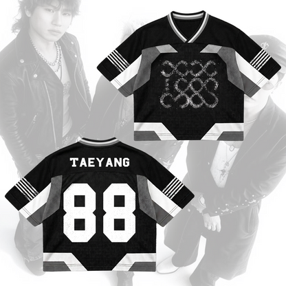 BIGBANG 20. Jubiläumskonzert Mixed-Mesh-Trikot Geschenk für Fans