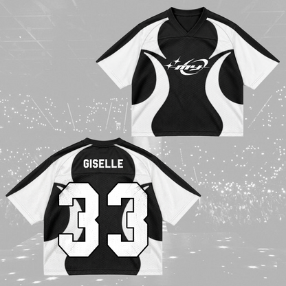 Aespa Complexity Synk Retro Sporty Mixed Mesh Trikot Fan-Geschenke