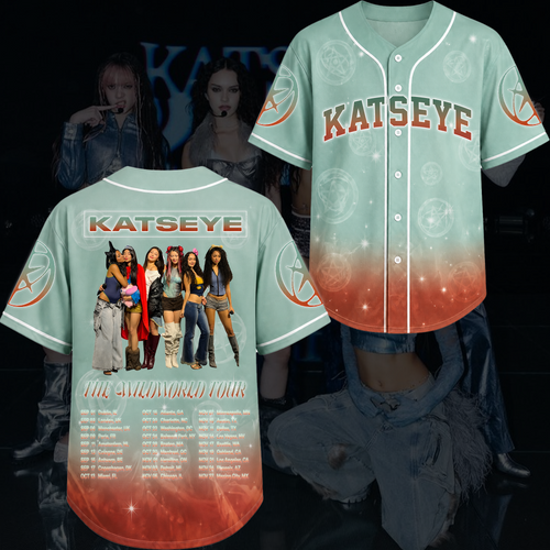 Dream Makers Katseye Wild Album The Wildworld Tour Baseballtrikot