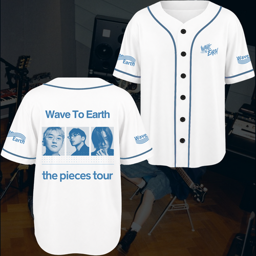 The Pieces Tour Baseballtrikot Wave To Earth Urban Streetwear Merch Geschenk für Fans