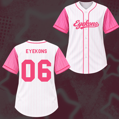 Holografisches Katseye The Wildworld Tour Baseball-Trikot von Eyekon Gifts