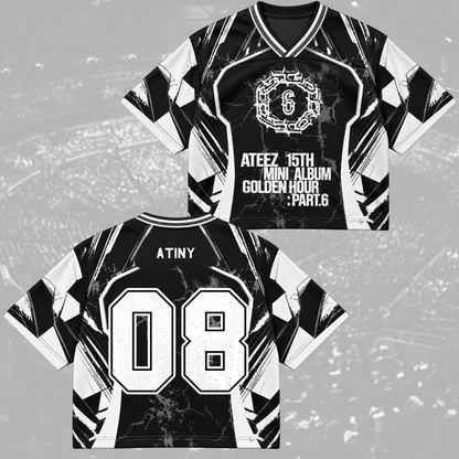 ATEEZ Golden Hour Part 5 Mixed Mesh Jersey Fan Edition (Bad)