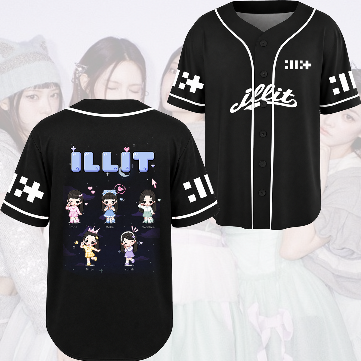 Not Cute Anymore Illit It Me Album Baseballtrikot Geschenke für Fans