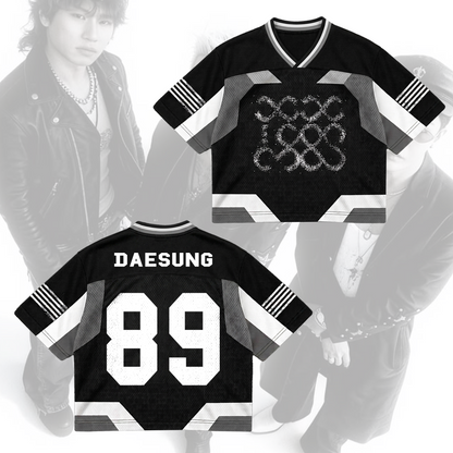 BIGBANG 20. Jubiläumskonzert Mixed-Mesh-Trikot Geschenk für Fans