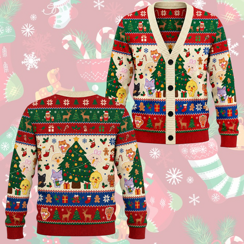 KATSEYE Dream Academy Freizeit-Cardigan als Geschenk für Fans