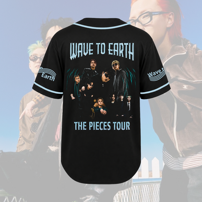 The Pieces Tour 2026 Baseballtrikot Wave to Earth Casual Streetwear Fanartikel