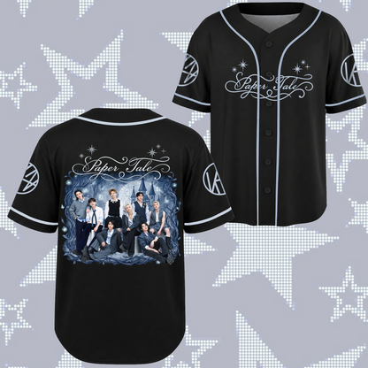 Stray Kids Baseballtrikot mit den Namen aller Mitglieder, K-Pop-Geschenk für STAY