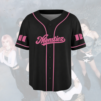 Feuriges The Choom World Tour Babymonster PStreetwear Baseball-Trikot Geschenk für Fans